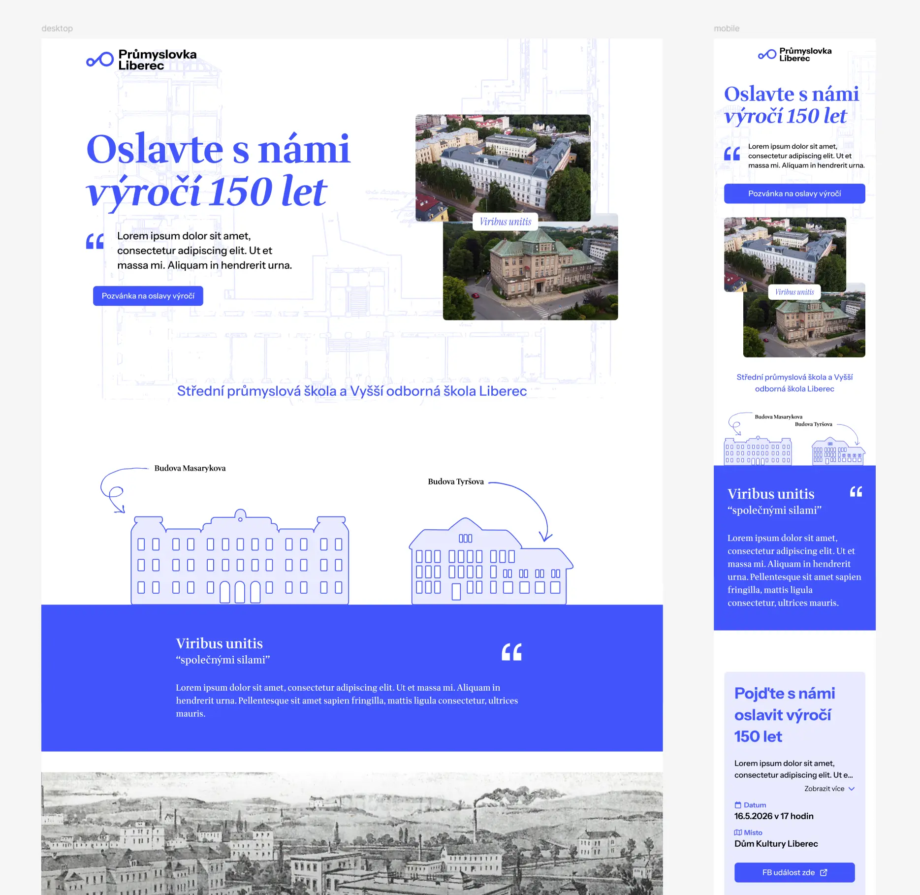 Digitální almanach pro 150. výročí školy